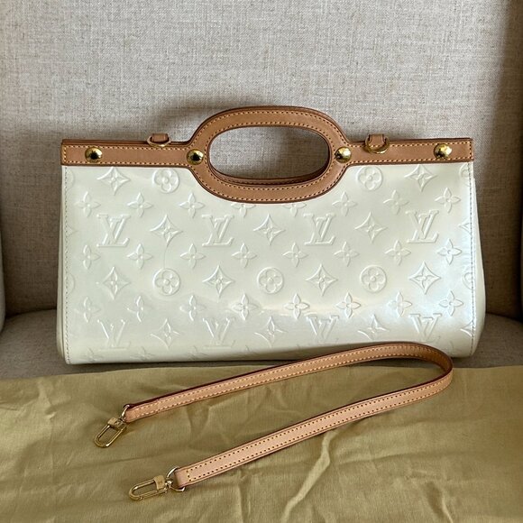 Louis Vuitton Roxbury Drive Monogram Vernis Perle Clutch Hand bag - Picture 2 of 9